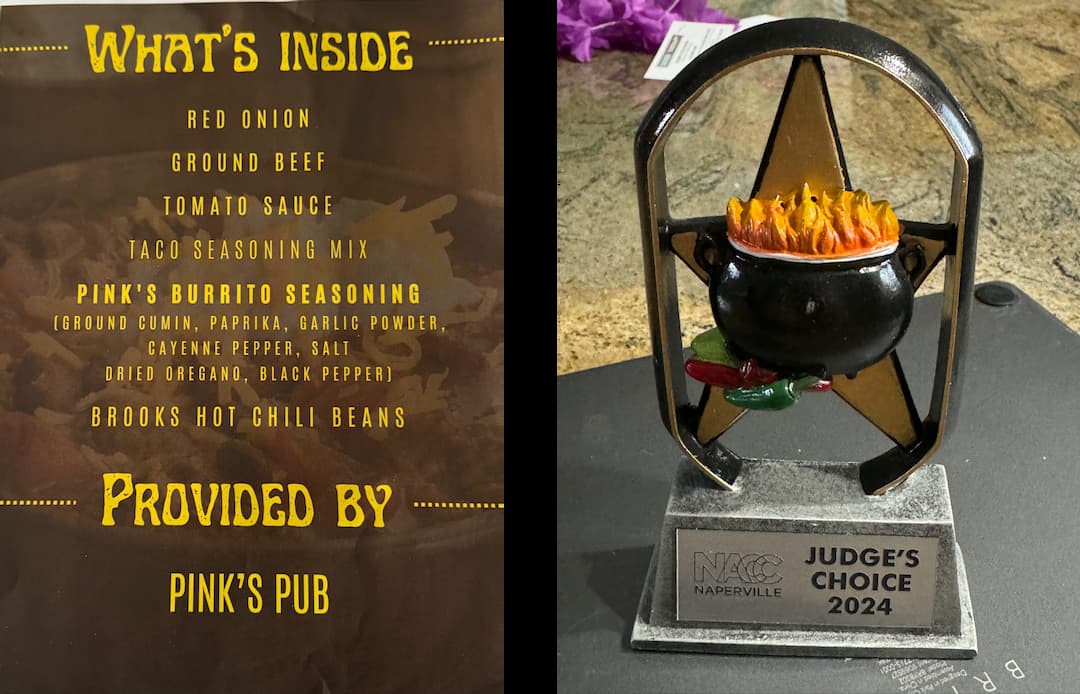 Burrito Mix & Trophy